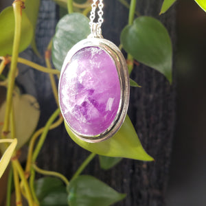 Amethyst Sterling Silver Necklace