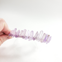 Load image into Gallery viewer, Lilac Aura Quartz Tiara Crown