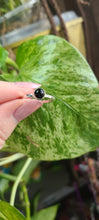 Load image into Gallery viewer, 6mm Gemstone Sterling Silver Stack Ring
