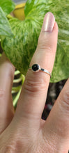 Load image into Gallery viewer, 6mm Gemstone Sterling Silver Stack Ring
