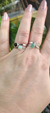 Load image into Gallery viewer, 6mm Gemstone Sterling Silver Stack Ring
