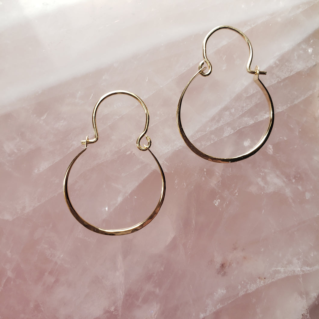 Small Gold Hoops