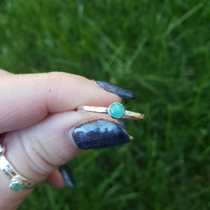 Amazonite Stack Ring