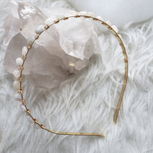 Load image into Gallery viewer, White Moonstone Headband
