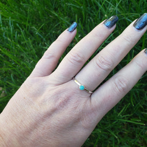 Amazonite Stack Ring